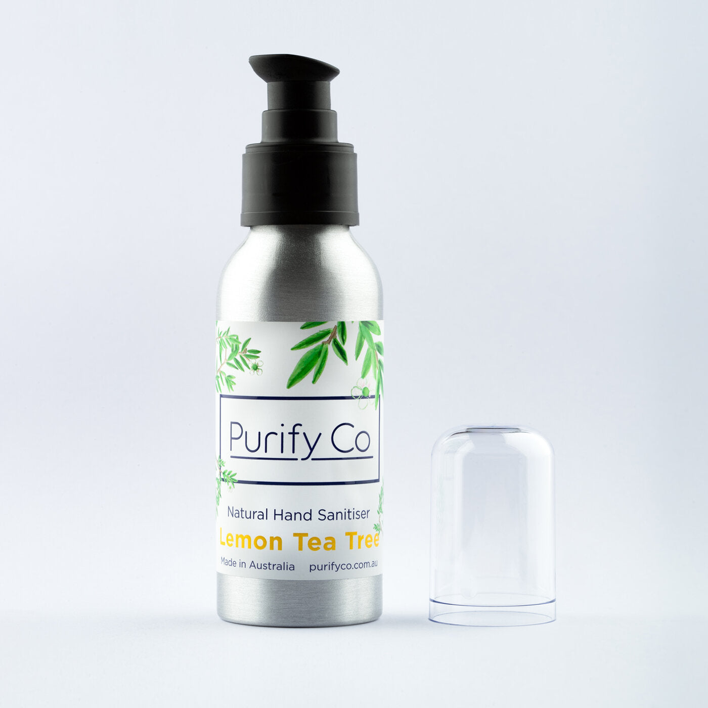 Purify Co Natural Hand Sanitiser – Lemon Tea Tree 100ml